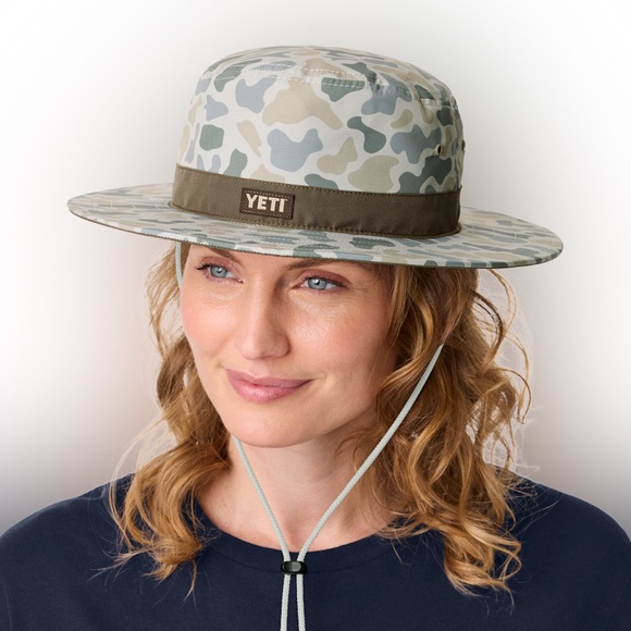 Yeti Camo Print Boonie Wide Brim Hat size L-XL